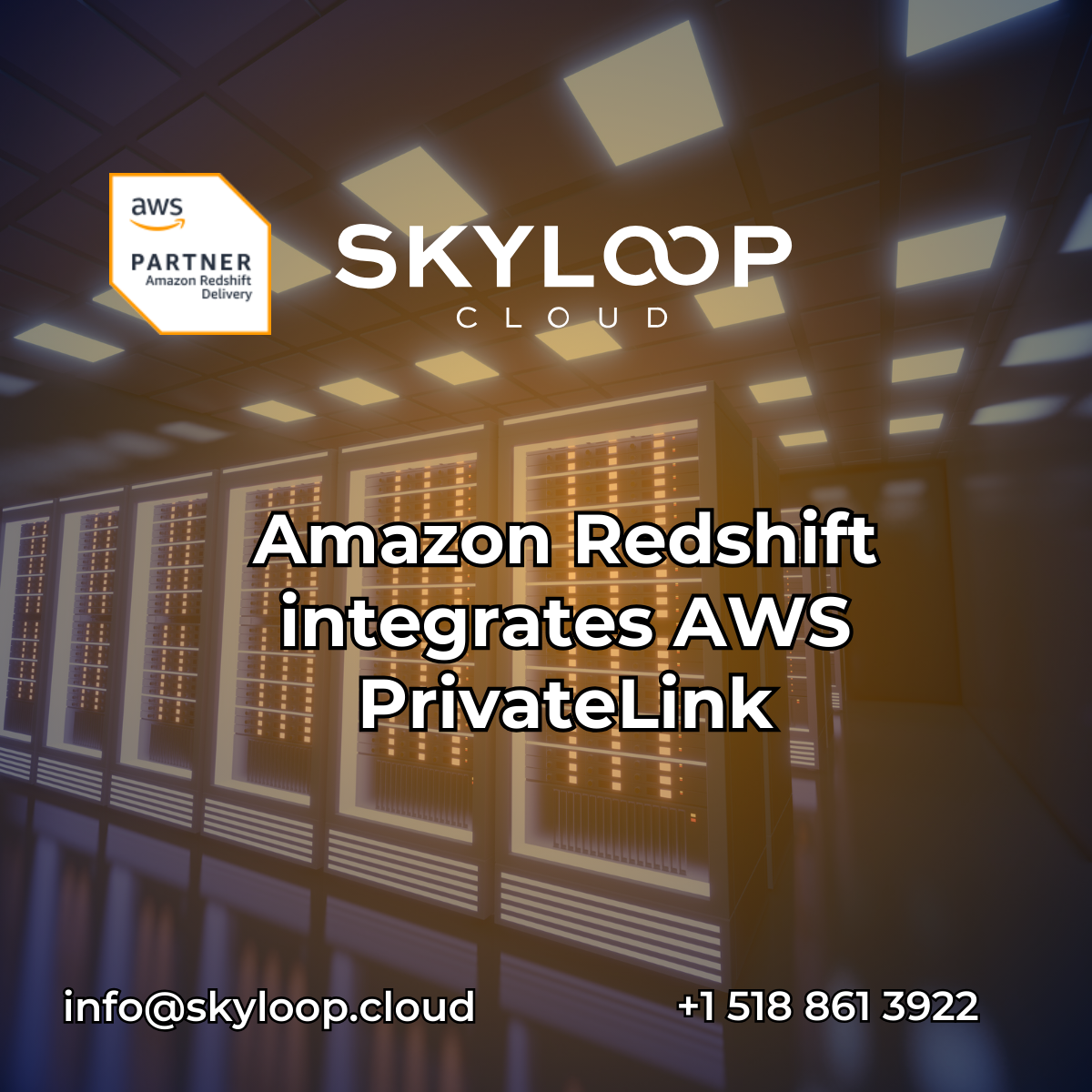 Amazon Redshift Serverless integrates AWS PrivateLink