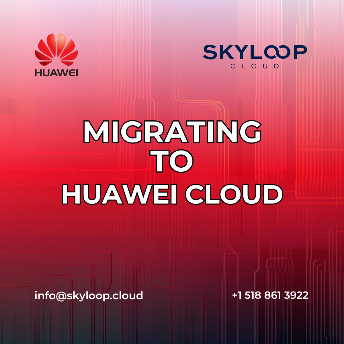 Skyloop Cloud is Huawei Cloud Migration Partner in EMEA