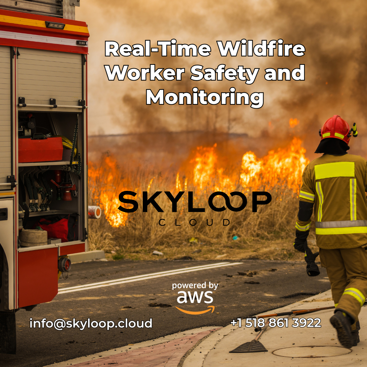Real-Time Wildfire Worker Safety and Health Monitoring System